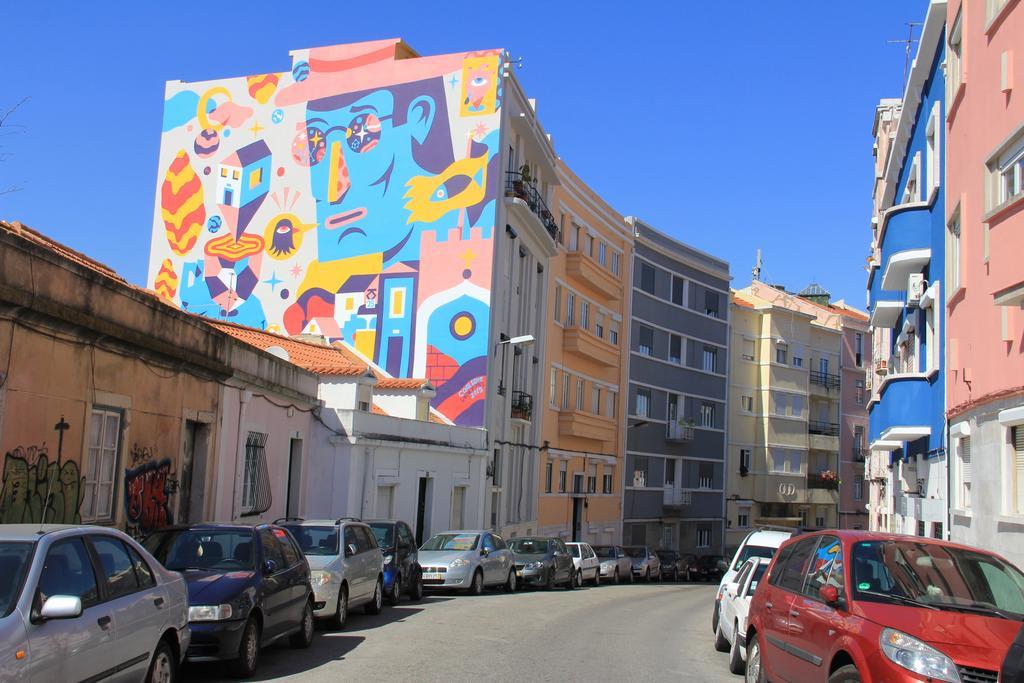 Vista Espetacular Baixa E Rio Appartement Lissabon Buitenkant foto