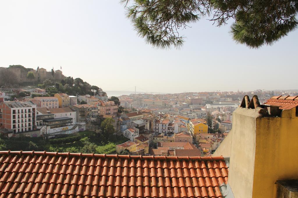 Vista Espetacular Baixa E Rio Appartement Lissabon Buitenkant foto