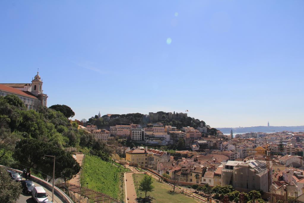 Vista Espetacular Baixa E Rio Appartement Lissabon Buitenkant foto