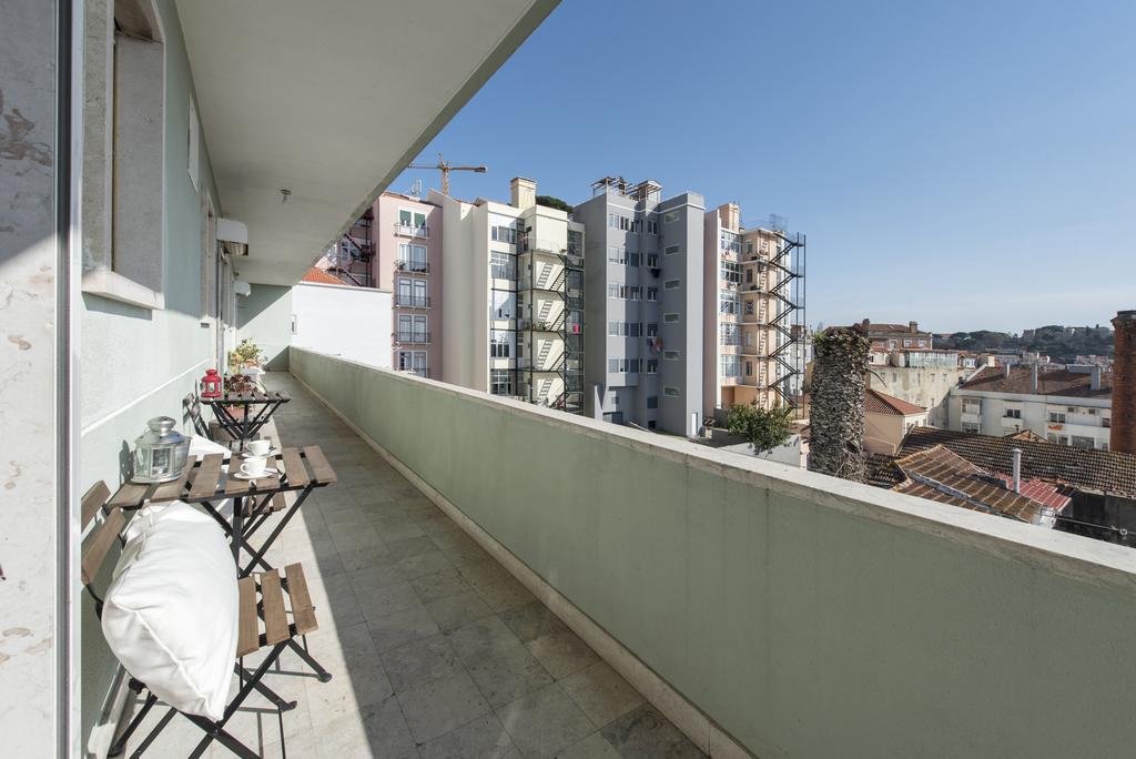Vista Espetacular Baixa E Rio Appartement Lissabon Buitenkant foto