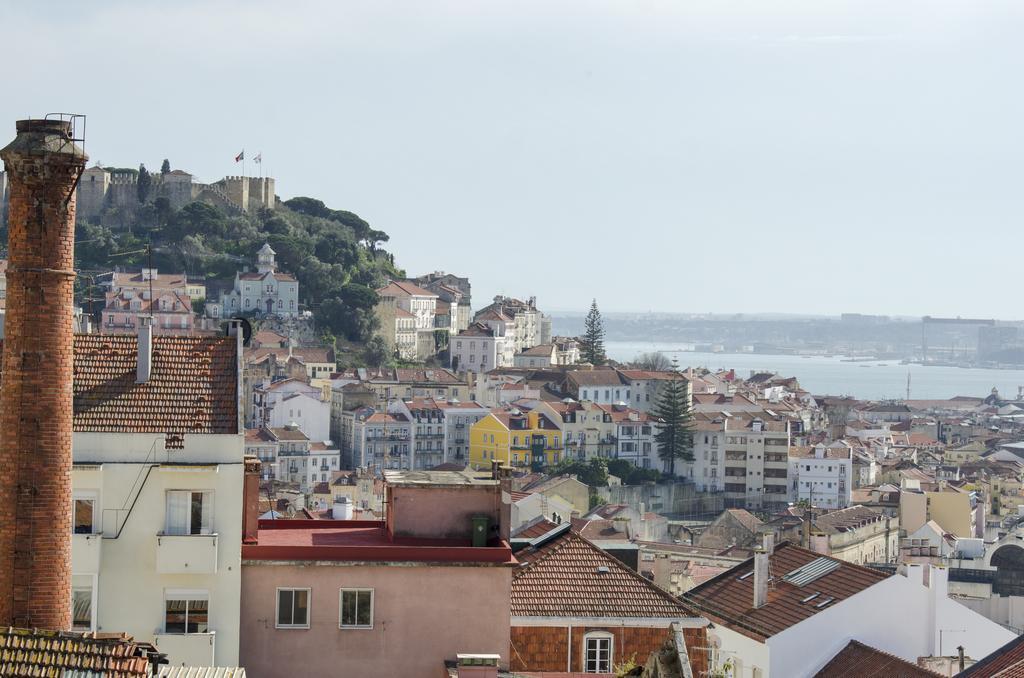 Vista Espetacular Baixa E Rio Appartement Lissabon Buitenkant foto